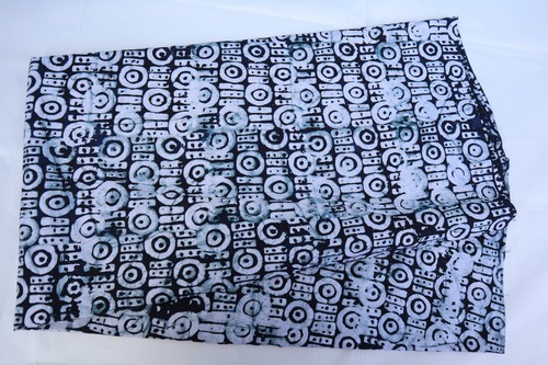 Handgemachter batikstoff aus - handgemachter,