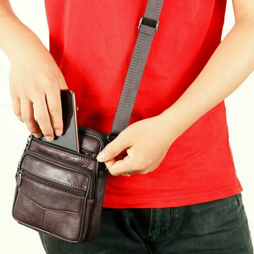 Herren schultertasche echt - herren,
