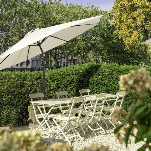 Sekey 350cm sonnenschirm mit - sonnenschirm,