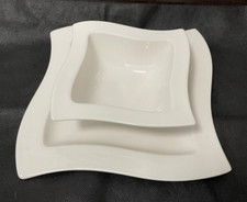 Aus großer Sammlung Gedeck Villeroy & Boch 1748 New Wave Teller / Salatteller