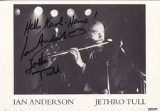 Autogramm - Ian Anderson