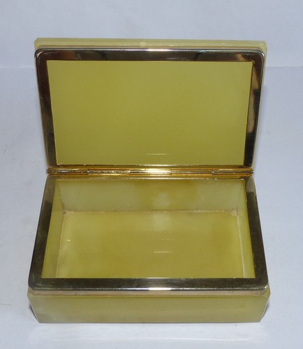 Vintage onyx marmor - onyx, schatulle