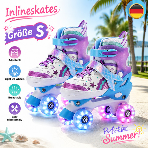 Quad roller skates verstellbar - roller,