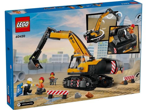 Lego city 60420 raupenbagger - city,
