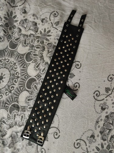 Ledapol echtleder halsband - echtleder,