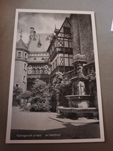 Wernigerode schloß - ak,