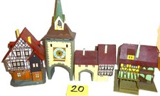 FALLER B 933 + Kibri "Stadttor + 3 Fachwerkhäuser"