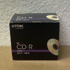 10x tdk audio - 80, minuten