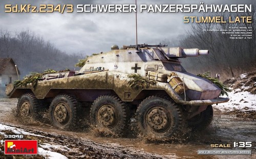 Miniart kfz 234 schwerer - miniart, sd.kfz.234/3