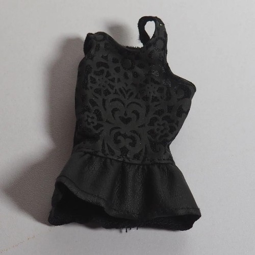 Puppenkleidung top schwarz - puppenkleidung,