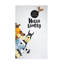  Cartoon Tiertür Aufkleber