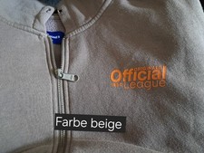 Jack & Jones Sweat Jacke, Hoody, Kapuzenjacke, Gr. S, beige, Reißverschluss 