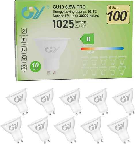 Led lampe gu10 3000k - lampe,