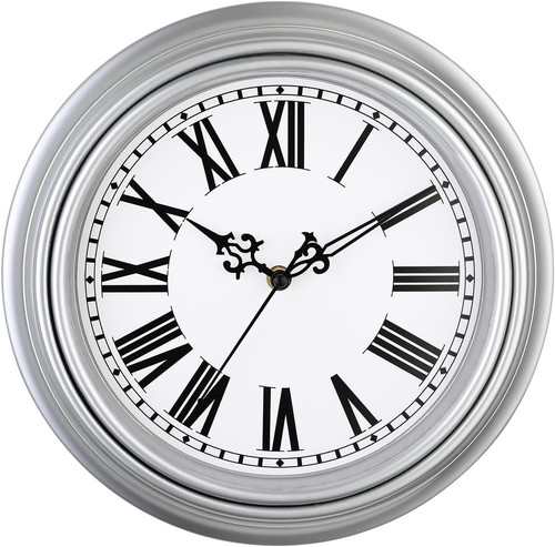 Kleine retro wanduhr 4 cm - retro-wanduhr,,