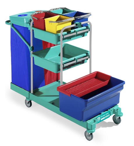 Tts reinigungswagen green - tts,