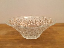 Alte Glas Schale Schüssel