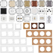 Schalter Steckdose Rahmen -