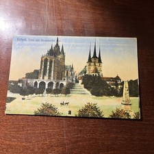 Vintage Erfurt Dom Und