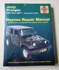Reparaturanleitung Jeep Wrangler YJ / TJ / JK, Baujahr 1987 - 2017