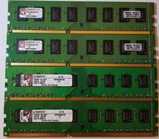 8GB - 4 x Kingston KVR1066D3N7/2G (2GB, PC3-8500 (DDR3-1066))