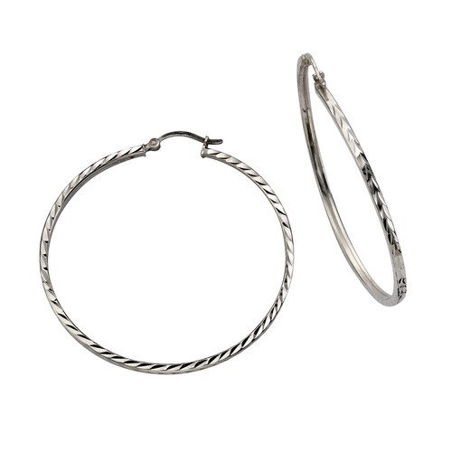 Creolen diamantiert - creolen, mm