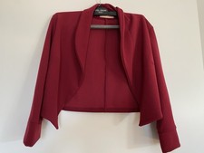Bordeaux Farbener Bolero, Größe 38, Marke Krisp