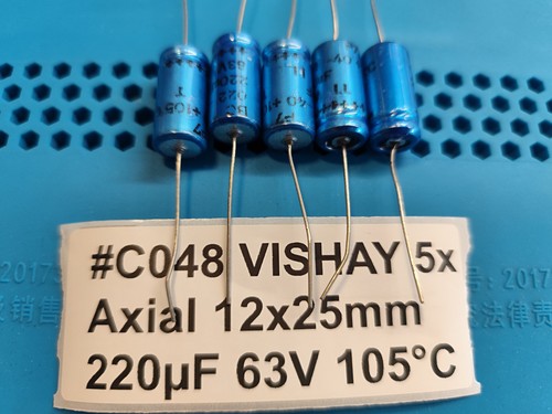 Vishay low esr 220uf - low,