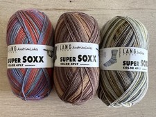 3x 100g Sockenwolle