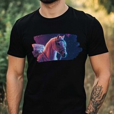 T-Shirt Herren Pferd als
