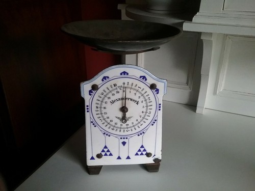 Alte tellerwaage waage - tellerwaage,
