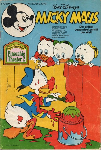 Micky maus comics heft 37 - nr,
