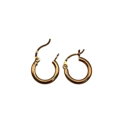 9ct rose gold plain - gold,