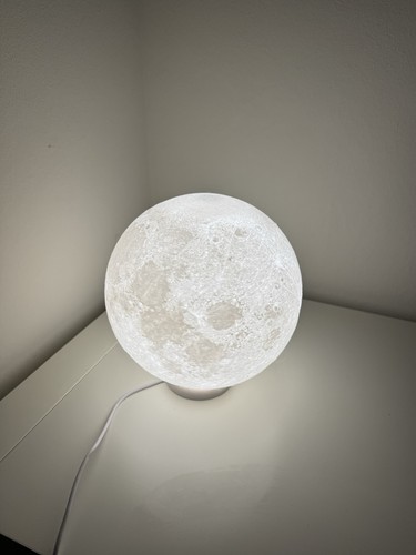 Große led mondlampe mit - led,