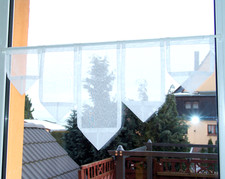 Scheibengardine Fenster 1