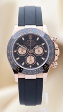 Rolex Daytona Automatik Roségold Oysterflex 40mm 116515LN Original Papiere + B