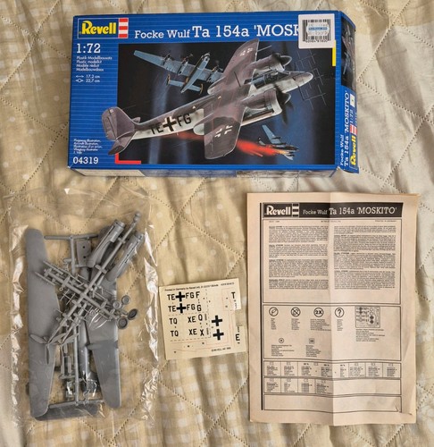Revell focke wulf 154a - wulf, ta
