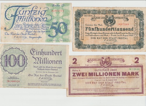 Notgeld stadt freital - notgeld,