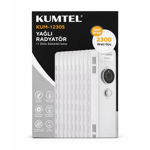 Kumtel ölradiator elektrische - kumtel,