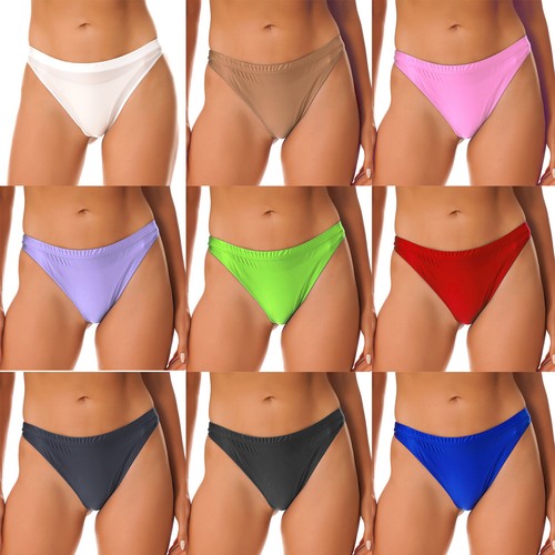 Damen glänzend slip string - glänzend,