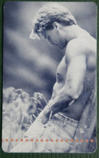 Versuchung Traummann Telefonkarte sexy Mann gut erhalten geringe Gebrauchsspuren