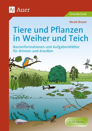 Tiere und pflanzen weiher - tiere, in