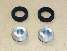 Distanzstück + Gummischeibe