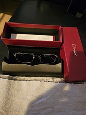 Cartier Herren Titan Brille Brillengestell CT02550 002