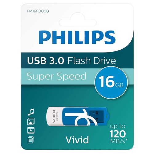 Philips 16gb usb - 16gb, vivid