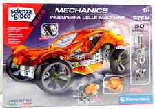 Clementoni Mechanics Mechanisches Labor Konstruktionsset mit Soundeffekte Neu