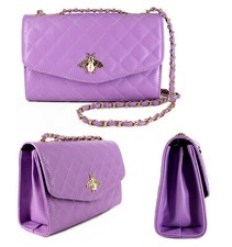 Kleine Schultertasche pink mit