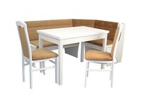 Truheneckbankgruppe weiß /