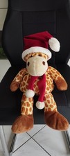 Kuscheltier, Stofftier, Giraffe mit Weihnachtsmütze, Weihnachten