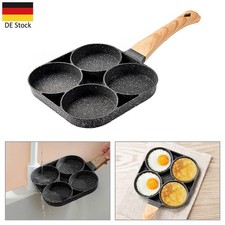 4 Loch Pfannkuchen Pfanne Spiegelei Eierpfanne Lochpfanne Bratpfanne Pancake DE