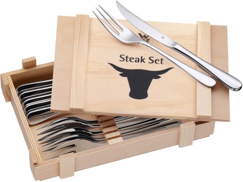 Wmf 12tlg pers - wmf, pers.steakbesteck